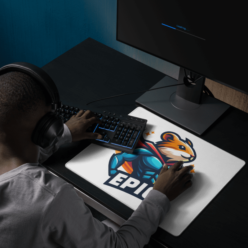 Tapis de souris gaming - Epic Hamster Designs