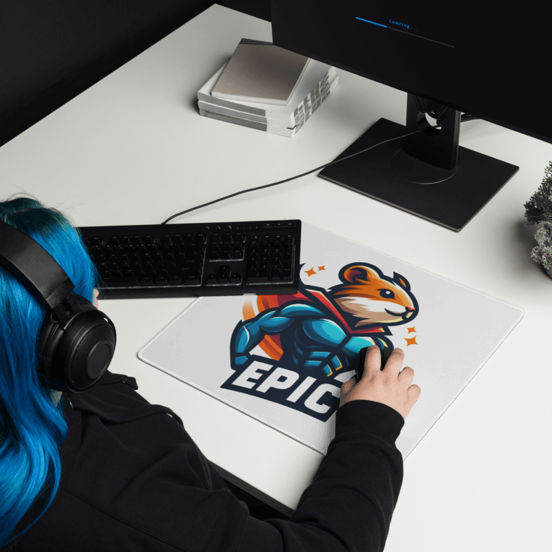 Tapis de souris gaming - Epic Hamster Designs