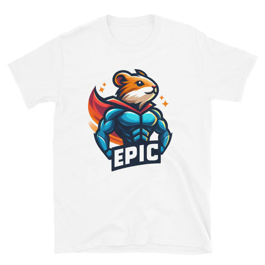 T-shirt Unisexe à Manches Courtes - Logo Epic Hamster Designs